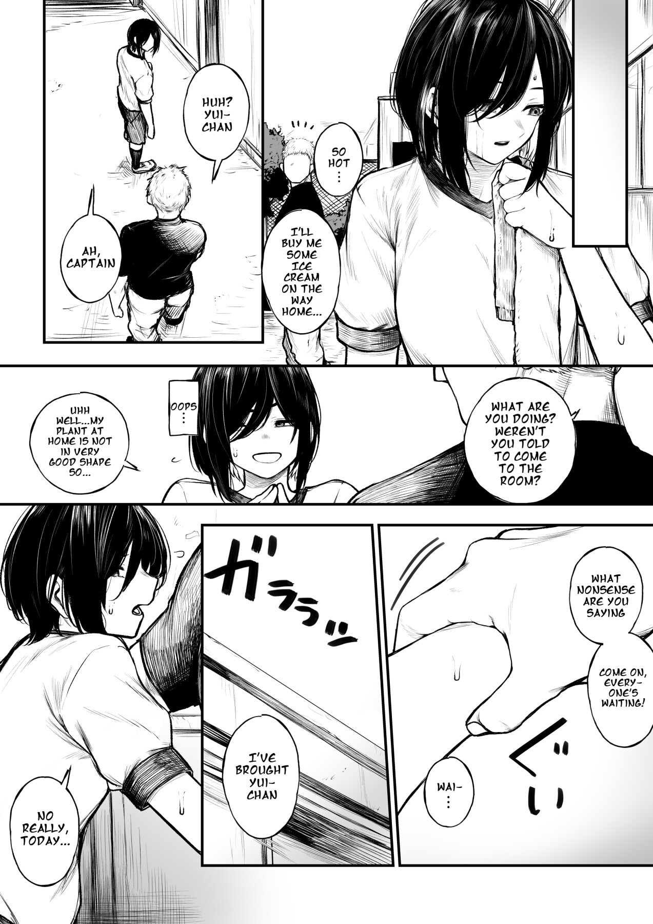 Hentai Manga Comic-A Story about a Girl who became the Baseball Club's Sexual Relief Manager-Read-4